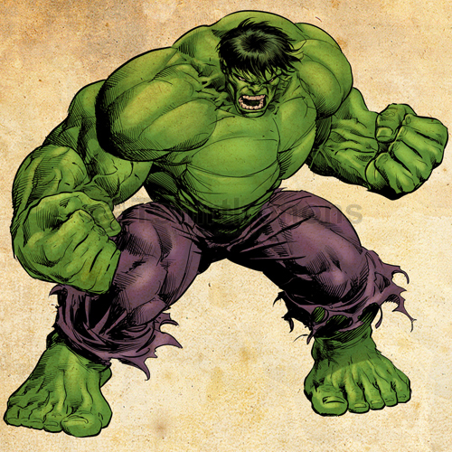 Hulk T-shirts Iron On Transfers N4551 - Click Image to Close